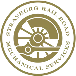 Strasburg Railroad Mechanical Services Bronze Logo